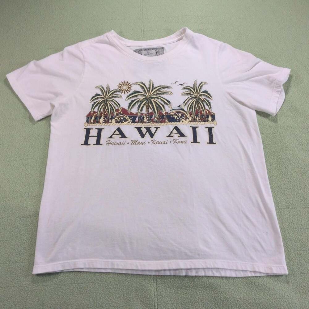 Hawaii Palm Trees Graphic T-Shirt